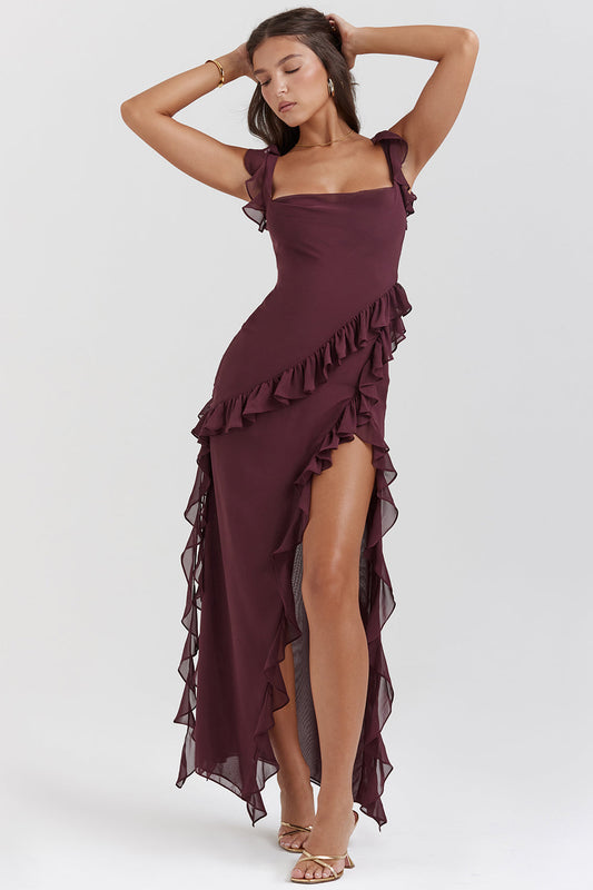 Fließende Kleid